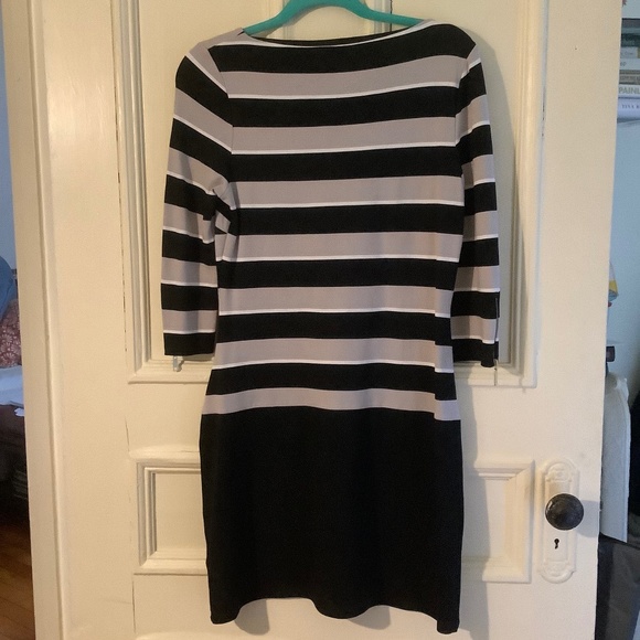 Striped M&S Dress Sz 12UK/8US - Picture 2 of 4